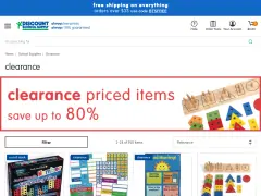Discount School Supply Clearance Sale