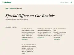 National Car Rental Sale