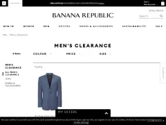 Banana Republic UK Clearance Sale