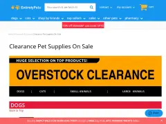 Entirely Pets Clearance Sale