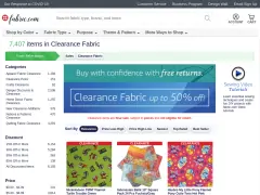 Fabric.com Clearance Sale