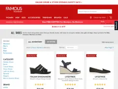 Famous Footwear Clearance Sale