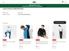 Lacoste Clearance Sale