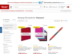 Office Depot & OfficeMax Clearance Sale