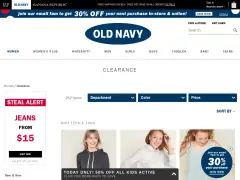 Old Navy Canada Clearance Sale