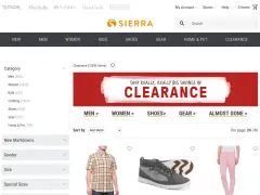 Sierra Clearance Sale
