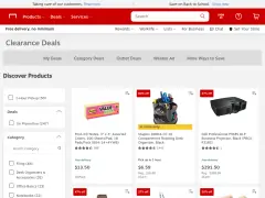 Staples Clearance Sale