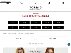 Torrid Clearance Sale