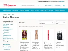 Walgreens Clearance Sale