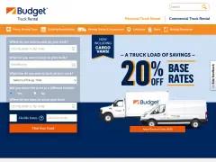 Budget Truck Rental Sale